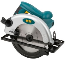 Пила дисковая 1200 Вт; 5000 об/мин; 185/20 мм; 3,4 кг; жел. опора; рез. накл.; б/с щеток; блок шпинд.; коробка CS-185/1201
