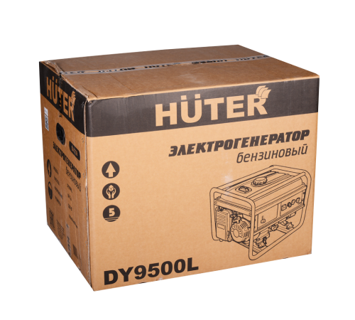 Портативный бензогенератор Huter DY9500L Портативный бензогенератор Huter DY9500L