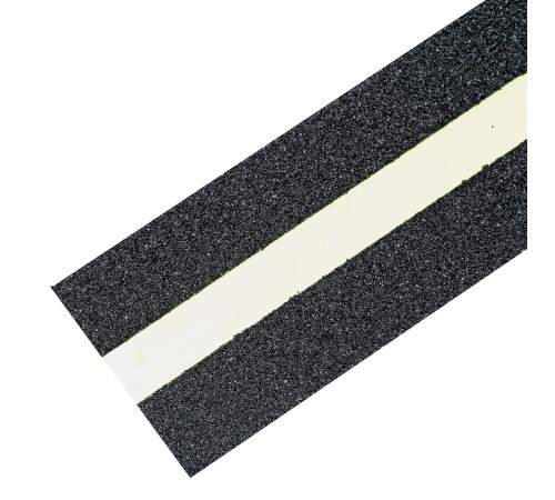 Лента клейкая противоскользящая, c фотолюминисцентной полосой 50 мм x 5 м Matrix