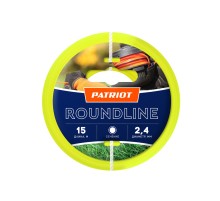 Леска Roundline D 2,4 мм L 15 м (круглая, желтая)