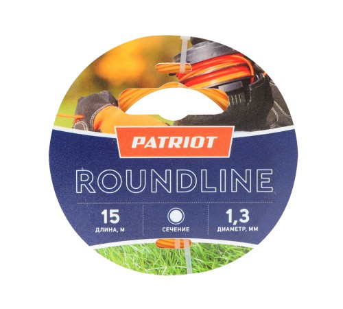 Леска Roundline D 1,3 мм L 15 м (круглая, желтая) Леска Roundline D 1,3 мм L 15 м (круглая, желтая)