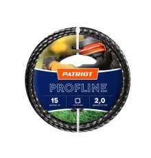 Леска Profline D 2,0 мм L 15 м (скрученный квадрат, черная) Леска Profline D 2,0 мм L 15 м (скрученный квадрат, черная)