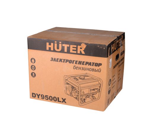 Портативный бензогенератор Huter DY9500LX Портативный бензогенератор Huter DY9500LX