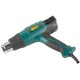 Фен технический 2000 Вт; 60/400/600 °C; 300/500/500 л/мин; рез. накл.; коробка HG-2012