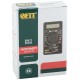 Мультиметр 0,1 мВ-600 В; 0,1 В-600 В; 1 мкА-10 А; 0,1 Ом-2 МОм; коробка FIT IT