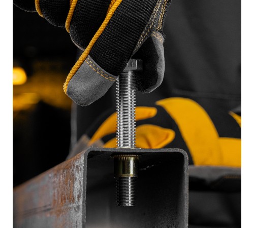 Заклепки резьбовые, стальные, оцинкованные, М12, пластиковый кейс, 25 шт. Denzel