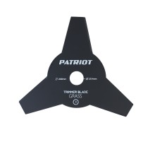 Нож PATRIOT TBS 3 для триммера (230х25.4 мм, 3 зубца)