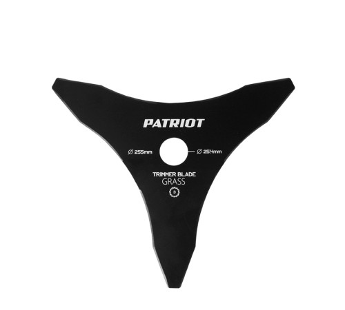 Нож PATRIOT TBM 3 для триммера (255х25.4 мм, 3 зубца) Нож PATRIOT TBM 3 для триммера (255х25.4 мм, 3 зубца)