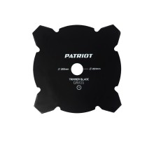 Нож PATRIOT TBM 4 для триммера (255х25.4 мм, 4 зубца) Нож PATRIOT TBM 4 для триммера (255х25.4 мм, 4 зубца)