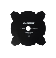 Нож PATRIOT TBM 4 для триммера (255х25.4 мм, 4 зубца)