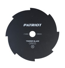 Нож PATRIOT TBS 8 для триммера (230х25.4 мм, 8 зубьев)