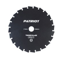 Нож PATRIOT TBS 24 для триммера (230х25.4 мм, 24 зубца) Нож PATRIOT TBS 24 для триммера (230х25.4 мм, 24 зубца)