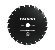 Нож PATRIOT TBM 24 для триммера (255х25.4 мм, 24 зубца)