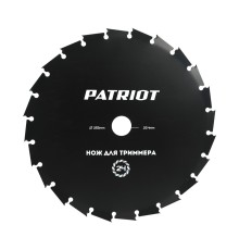 Нож PATRIOT TBM 24 для триммера (255х25.4 мм, 24 зубца)