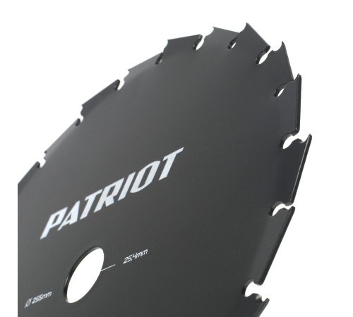 Нож PATRIOT TBM 24 для триммера (255х25.4 мм, 24 зубца) Нож PATRIOT TBM 24 для триммера (255х25.4 мм, 24 зубца)
