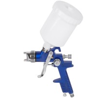 Краскопульт пневматический HVLP, пластиковый верхний бачок 600 мл, 1.4 мм FIT IT
