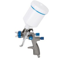 Краскопульт пневматический, LVLP Профи, пластиковый верхний бачок 600 мл, 1.4 мм FIT IT