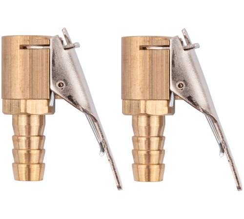 Адаптеры на шланг, ниппельный наконечник 8 мм, латунь, 2 шт. FIT IT