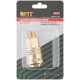Адаптер быстросъемный с запорным клапаном с внешней резьбой 1/4" FIT IT