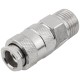 Адаптер быстросъемный с запорным клапаном с внешней резьбой 1/2" FIT IT