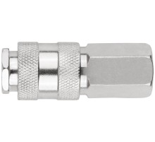 Адаптер быстросъемный с запорным клапаном с внутренней резьбой 1/4" FIT IT