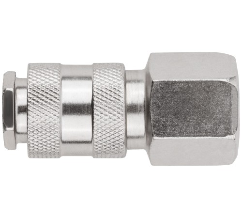 Адаптер быстросъемный с запорным клапаном с внутренней резьбой 1/2" FIT IT Адаптер быстросъемный с запорным клапаном с внутренней резьбой 1/2" FIT IT