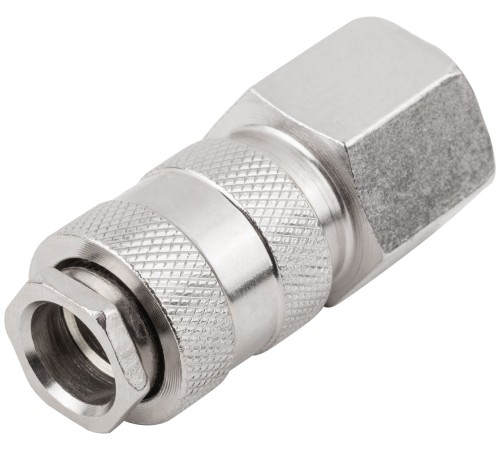 Адаптер быстросъемный с запорным клапаном с внутренней резьбой 1/2" FIT IT Адаптер быстросъемный с запорным клапаном с внутренней резьбой 1/2" FIT IT
