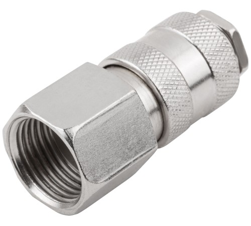 Адаптер быстросъемный с запорным клапаном с внутренней резьбой 1/2" FIT IT Адаптер быстросъемный с запорным клапаном с внутренней резьбой 1/2" FIT IT