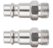 Адаптеры универсальные с внешней резьбой 1/4", 2 шт. FIT IT