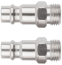 Адаптеры универсальные с внешней резьбой 1/4", 2 шт. FIT IT