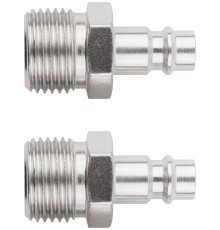 Адаптеры универсальные с внешней резьбой 1/2", 2 шт. FIT IT