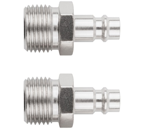 Адаптеры универсальные с внешней резьбой 1/2", 2 шт. FIT IT Адаптеры универсальные с внешней резьбой 1/2", 2 шт. FIT IT