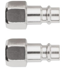 Адаптеры универсальные с внутренней резьбой 1/4", 2 шт. FIT IT