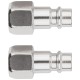 Адаптеры универсальные с внутренней резьбой 1/4", 2 шт. FIT IT