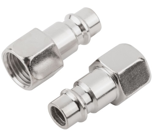 Адаптеры универсальные с внутренней резьбой 1/4", 2 шт. FIT IT Адаптеры универсальные с внутренней резьбой 1/4", 2 шт. FIT IT