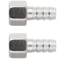 Адаптеры-соединители "елочка" 10 мм - внутренняя резьба 1/4", 2 шт. FIT IT