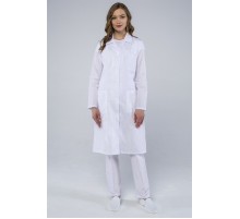 Халат женский База (тк.ТиСи), белый