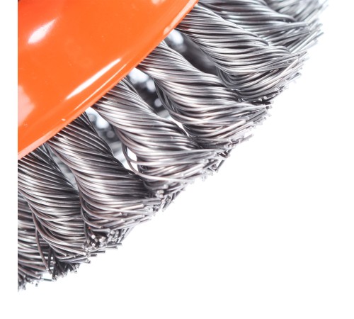 Щетка чашеобразная витая (125 мм, М14)