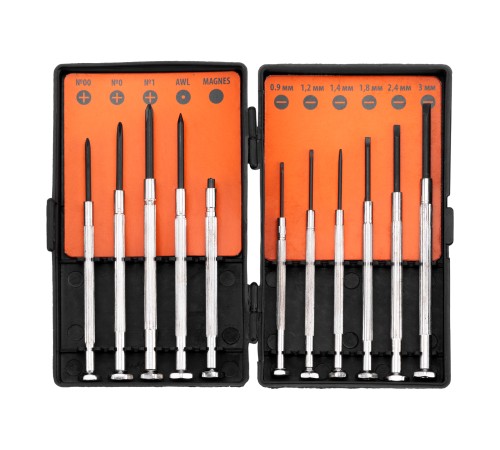 Набор отверток для точной механики, 11 шт, Sparta