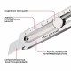 Нож строительный с сегментированным лезвием P.I.T. ADVANCE HCTK06-0018B