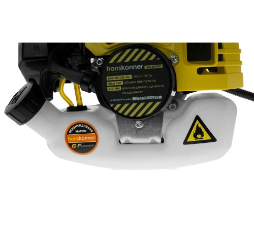 Триммер бензиновый Hanskonner HBT8926D Триммер бензиновый Hanskonner HBT8926D