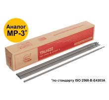 Электроды THJ422 "Bridge" (аналог МР-3) для низкоуглеродистых сталей  4,0 мм х 400 мм (коробка 5 кг) ВRIDGE
