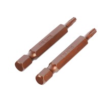 Бита T15, сталь S2, длина 50 мм, 2 шт.