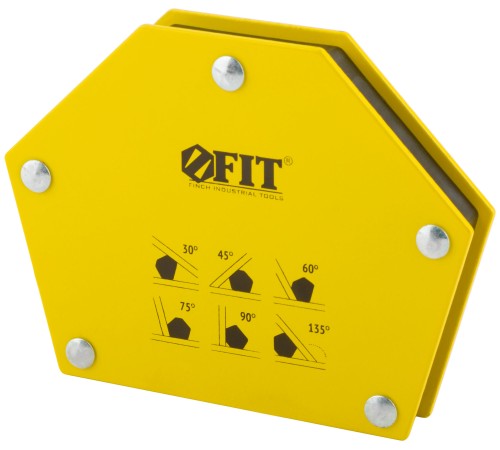 Угольник для сварки магнитный, тип "шестигранник", усилие до 23 кг FIT IT