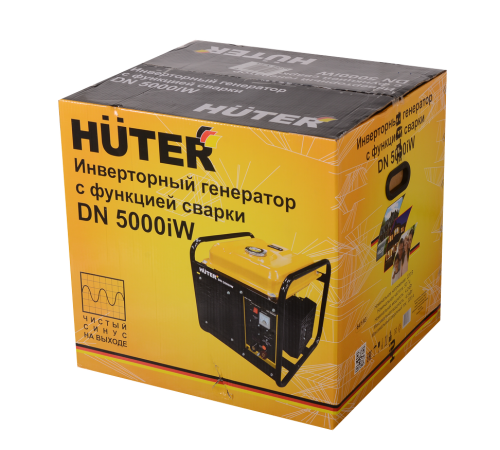 Электрогенератор инверторный Huter DN 5000iW (с функцией сварки) Электрогенератор инверторный Huter DN 5000iW (с функцией сварки)