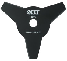 Нож для триммера, 3 лопасти, 2-х сторонние лезвия  230х25,4х3Т FIT IT