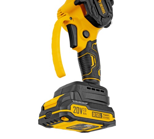 Цепная мини-пила аккумуляторная бесщет., CCS-150, шина 150 мм, Li-Ion, 20 В Denzel