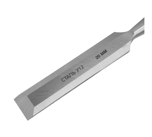 Долото-стамеска, 20 мм, двухкомпонентная рукоятка Сибртех