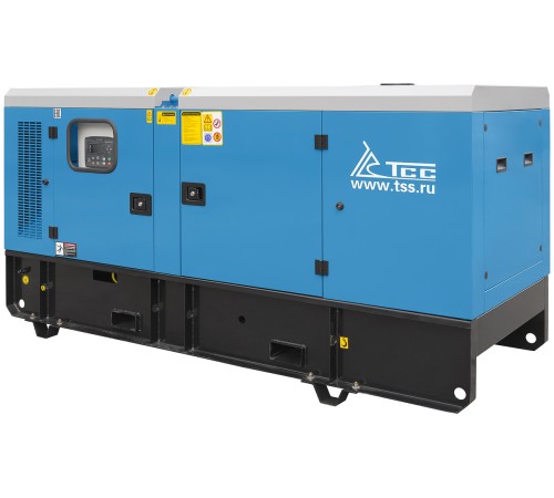 Дизельный генератор ТСС АД-80С-Т400 в шумозащитном кожухе Дизельный генератор ТСС АД-80С-Т400 в шумозащитном кожухе