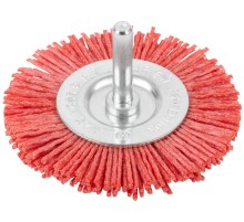 Щетка для дрели, тип "Плоская", нейлон, 75 мм, блистер, CUTOP Profi CUTOP